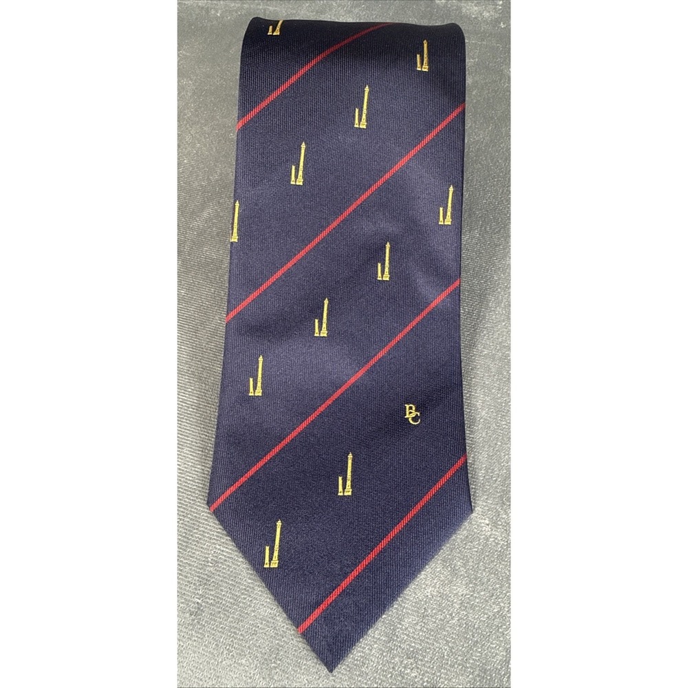 The Johns Hopkins‎ University Bologna Center Silk Tie 57.5" Long x 3.75" Width